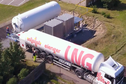 Stacja LNG Elenger dla firm