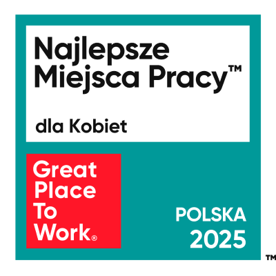 certyfikat great place to work - najlepsze miejsce pracy dla kobiet 2025